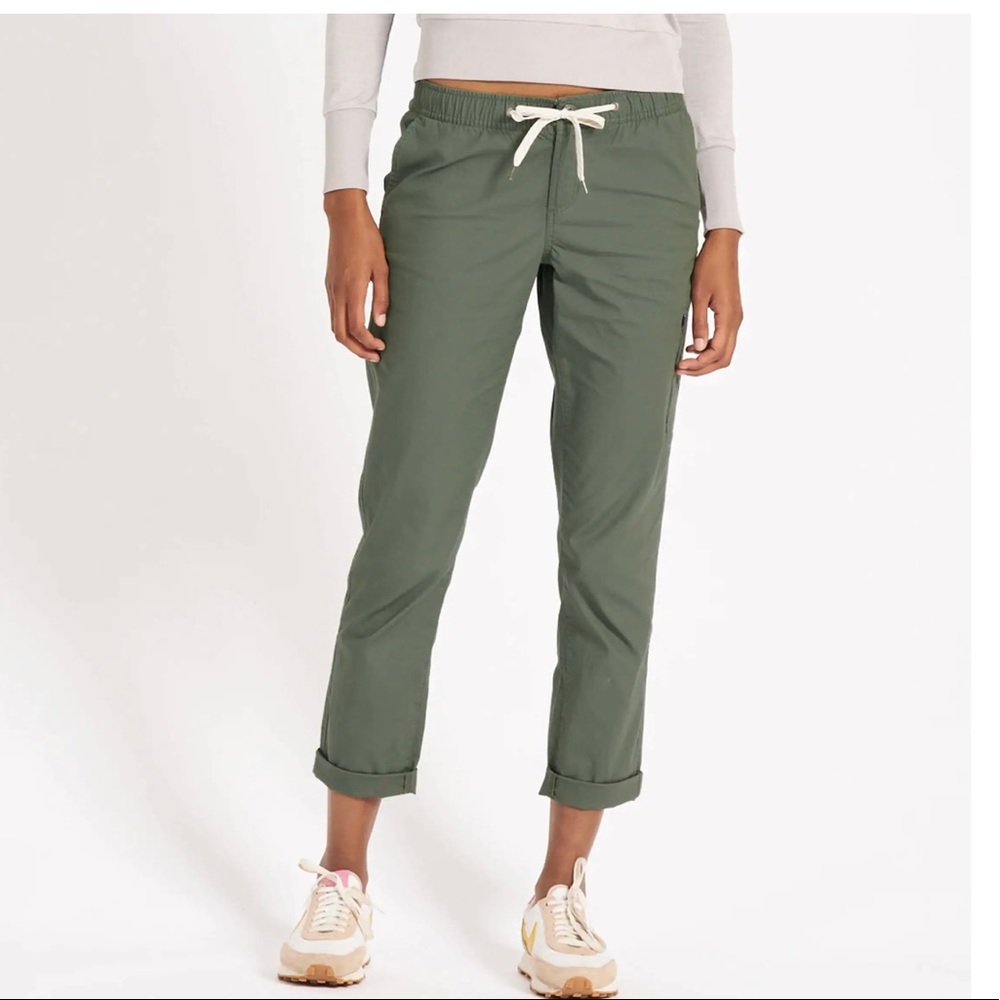 Vuori Rip Stop pant  Very nicely made and super cute! Make great hiking pants.